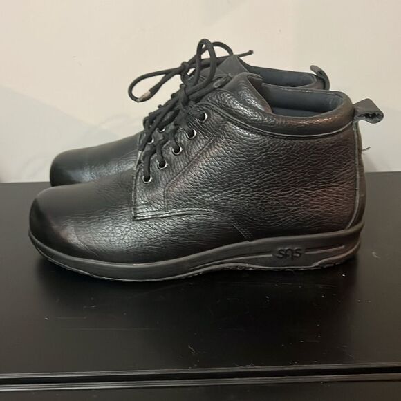 SAS Womens Alpine Black Work & Safety Boots Size 8Wide B33 - Picture 6 of 11